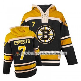 Boston Bruins Phil Esposito 7 Svart Sawyer Hooded Sweatshirt - Herre